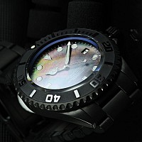 Steinhart OCEAN 42 black DLC Perlmutt