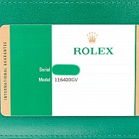 Rolex Milgauss 116400GV KOMISE 420190048