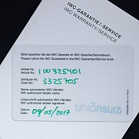IWC Vintage Fliegeruhr KOMISE 420190052