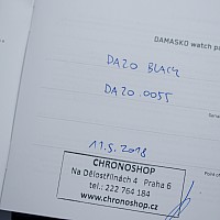 Damasko DA20 Black KOMISE 420190054