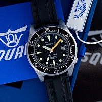 Squale 50 Atmos black Blasted KOMISE 420190064