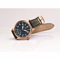 Steinhart Nav B-Uhr B-Uhr 42 Handaufzug Bronze Blau Antik