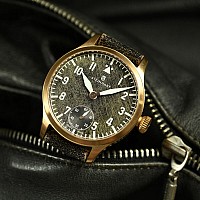 Steinhart Nav B-Uhr B-Uhr 42 Handaufzug Bronze Antik Schwarz