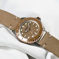 Steinhart Ocean One 39 Beige Ceramic