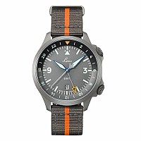 Laco Flieger Frankfurt GMT grau