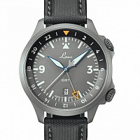 Laco Flieger Frankfurt GMT grau