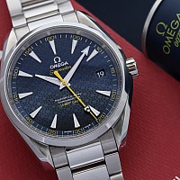 Omega Seamaster Aqua Terra James Bond 007 Spectre KOMISE 420190069