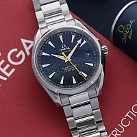 Omega Seamaster Aqua Terra James Bond 007 Spectre KOMISE 420190069