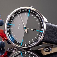 Botta-Design UNO 24+ Black/Blue Titanium Quartz