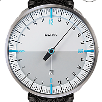 Botta-Design UNO 24+ White/Blue Titanium Quartz