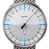 Botta-Design UNO 24+ White/Blue Titanium Quartz