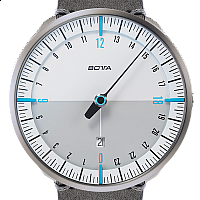 Botta-Design UNO 24+ White/Blue Titanium Quartz