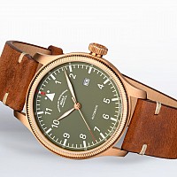 Mühle-Glashütte Terrasport IV Bronze Khaki