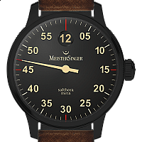 MeisterSinger Salthora Meta Black Line SAM902BL