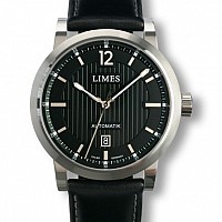 Limes Chyros 3-ZeigerDatum  Schwarz