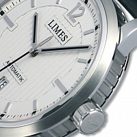 Limes Chyros 3-ZeigerDatum  Silber