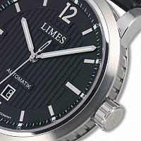 Limes Chyros 3-ZeigerDatum  Schwarz