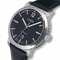 Limes Chyros 3-ZeigerDatum  Schwarz