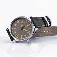 Steinhart Nav B-Uhr 44 date vintage grey