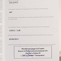 Jaeger-LeCoultre Memovox 141.9.97 KOMISE 420200009