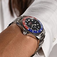 Steinhart GMT-OCEAN One 39 blue-red ceramic