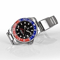 Steinhart GMT-OCEAN One 39 blue-red ceramic