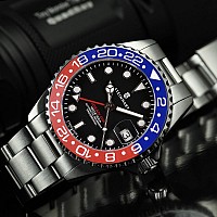 Steinhart GMT-OCEAN One 39 blue-red ceramic