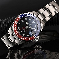 Steinhart GMT-OCEAN One 39 blue-red ceramic