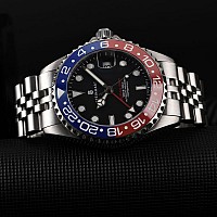 Steinhart GMT-OCEAN One 39 blue-red.2 ceramic