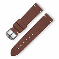 Squale Handmade Dark Brown Leather Strap 20 mm