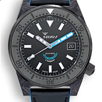 Squale T-183 Forged Carbon Blue