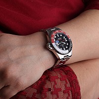 Steinhart GMT-OCEAN One 39 black-red ceramic