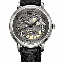 Eterna 1856 Skeleton black