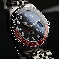 Steinhart GMT-OCEAN One 39 black-red.2 ceramic