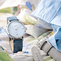 Mühle-Glashütte Teutonia IV Lady Pastellblau