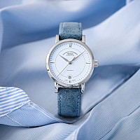 Mühle-Glashütte Teutonia IV Lady Pastellblau