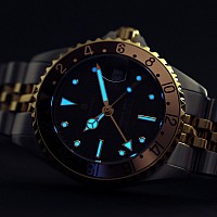 Steinhart Ocean One 39 GMT two-tone CHOCOLATE