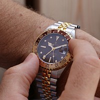 Steinhart Ocean One 39 GMT two-tone CHOCOLATE