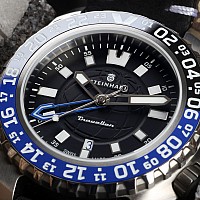 Steinhart TRAVELER GMT blue