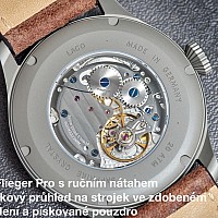 Laco Flieger Stuttgart Pro 43 Handaufzug