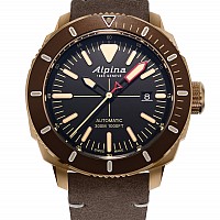 Alpina Seastrong Diver 300 Brown AL-525LBBR4V4