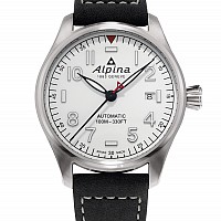 Alpina Startimer Pilot Automatic 40 mm White AL-525S3S6