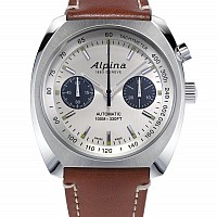 Alpina Startimer Pilot Heritage Chronograph Silver AL-727SS4H6