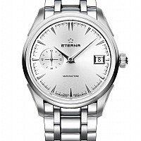Eterna 1948 Legacy Small Second silver steel
