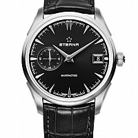 Eterna 1948 Legacy Small Second black alligator