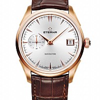 Eterna 1948 Legacy Small Second silver rose gold