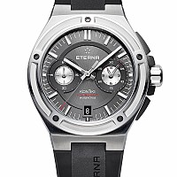 Eterna Royal Kontiki Chronographe anthrazite rubber
