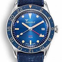 Squale SUB39 GMT Vintage Blue