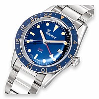 Squale SUB39 GMT Vintage Blue Bracelet