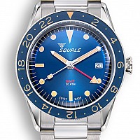 Squale SUB39 GMT Vintage Blue Bracelet